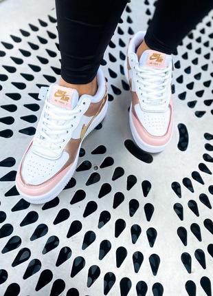 Nike air force 1 shadow "pink camo" 🆕 шикарные кроссовки найк🆕 купить наложенный платёж4 фото