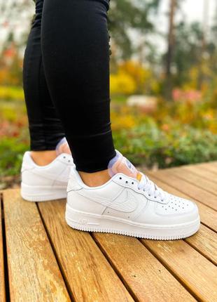 Nike air force 1 lx white lace "beige" 🆕 шикарные кроссовки найк🆕 купить наложенный платёж