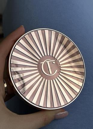 Кремовий бронзер charlotte tilbury beautiful skin sun-kissed glow bronzer у відтінку 1 fair 21 g