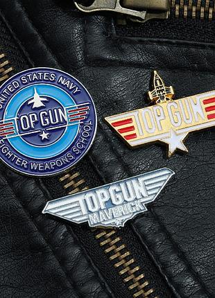 Набор значков по фильму top gun maverick истребитель самолёт авиационный медаль том круз топ ган мэверик tom cruise зсу ввс вмс