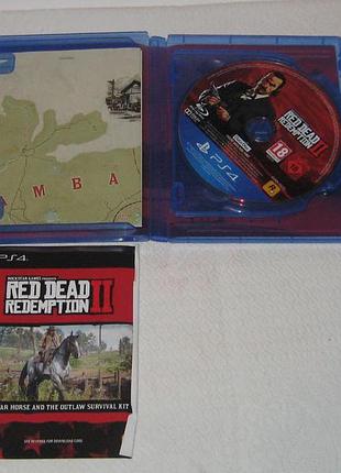 Игра playstation 4 диск ps 4 red dead redemption 2 4