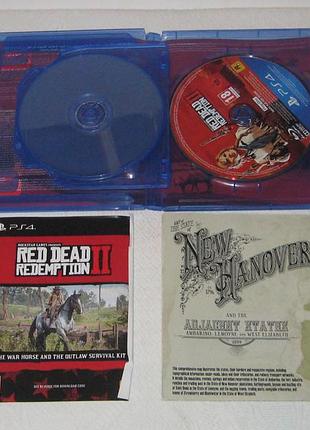 Игра playstation 4 диск ps 4 red dead redemption 2 6