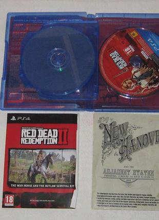 Игра playstation 4 диск ps 4 red dead redemption 2 7