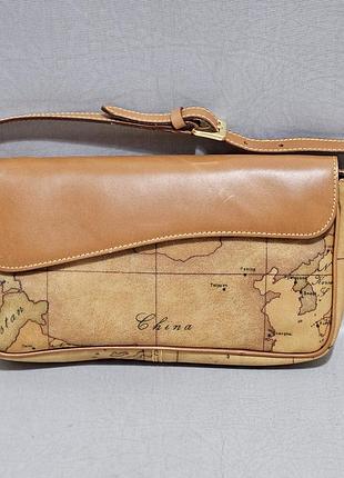 Фірмова шкіряна сумка alviero martini, оригінал