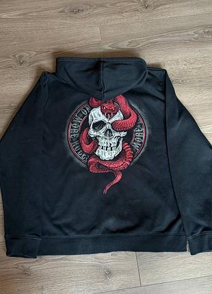 Толстовка rock rebel від emp mask of sanity, чорна