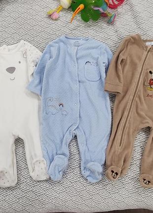 Мужчины комбинезоны ромпера размер 3-6 месяца