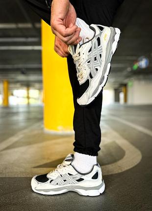 Asics gel nyc clay "grey black" 10