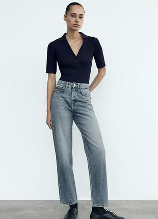 Женские джинсы zara mom fit 34 xs