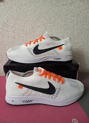 Акция скидка кроссовки мужские летние текстильные белые nike foam