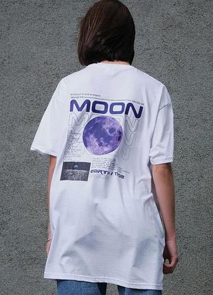 Футболка moon oversize | 8049309