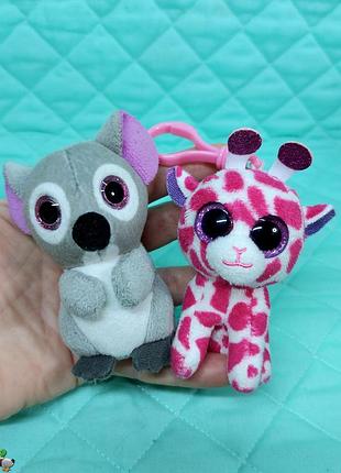 Брелок мягкая игрушка глазастик ty