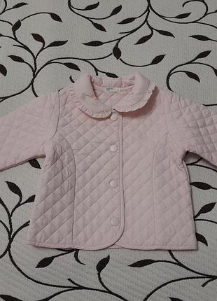 Ветровка весенняя на девочку 6-9 месяцев, фирмы benetton baby