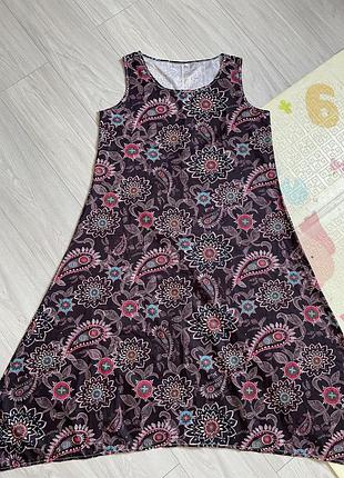 Длинное платье большого размера