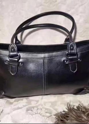 Брендова шкіряна сумочка від відомого італійського бренду l.credi