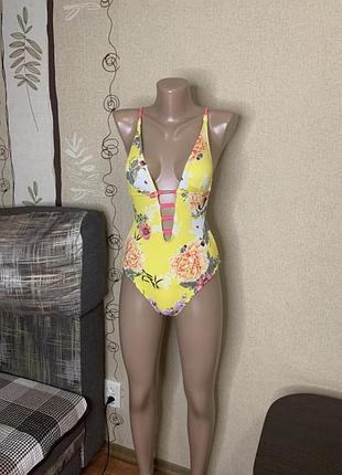 Купальник лимонний