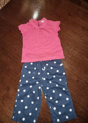 Костюмчик на девочку р.86