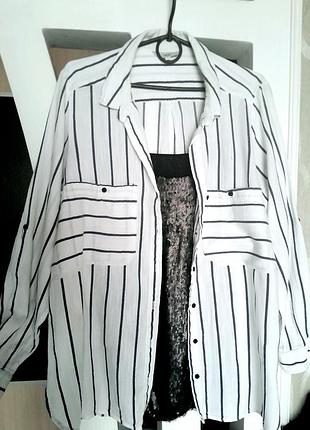 Рубашка женская оверсайз, сорочка женская