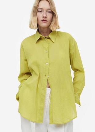 Рубашка h&amp;m р. l/40/12