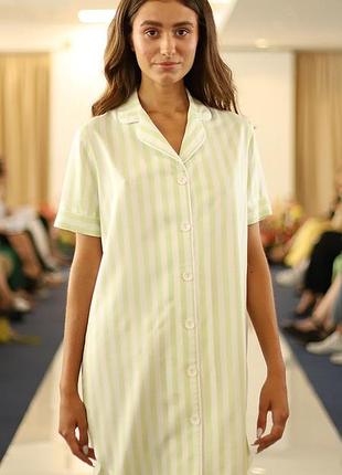 Рубашка женская ellen lime cream 126/02/03
