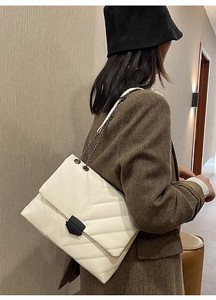 Нова біла жіноча сумка