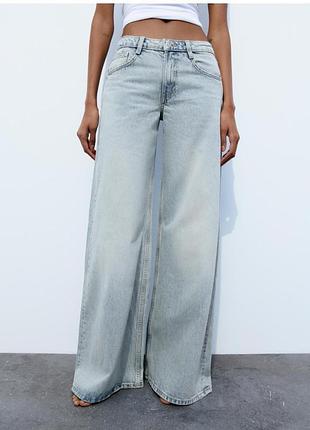 Джинси широкі zara оригінал