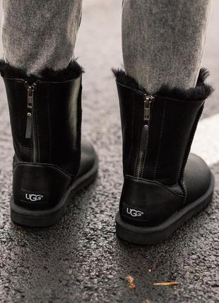 Ugg classic short ii zip boot🆕 шикарные женские угги 🆕 купить наложенный платёж5 фото