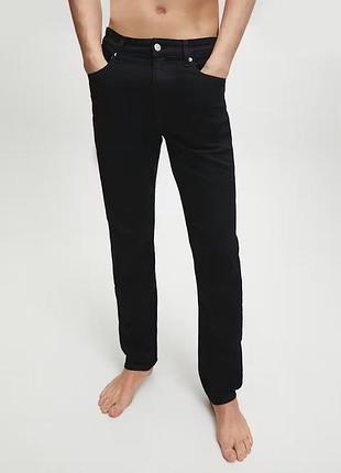 Джинсы calvin klein core slim tapered jeans!