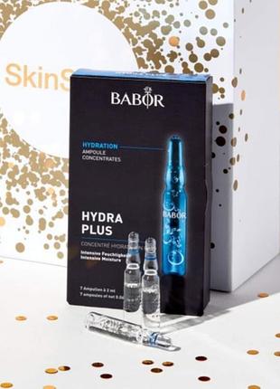 Ампули для обличчя babor ampoule concentrates hydra plus 7×2 мл