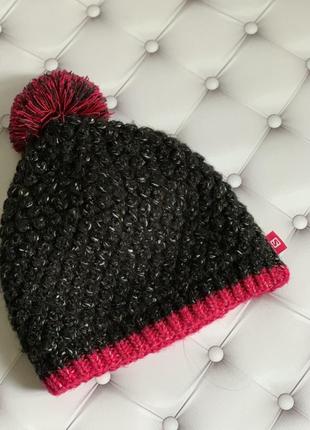Шапка з бубоном salomon