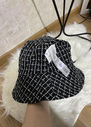 Панама жіноча двостороння демісезон 🖤🤍