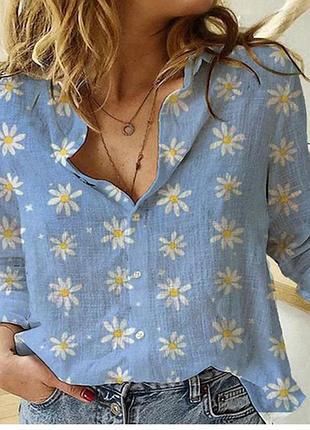 Натуральная рубашка 44-46,стан новой вещи