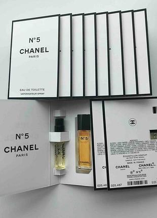 Chanel n5 eau de toilette пробники по 1,5мл
