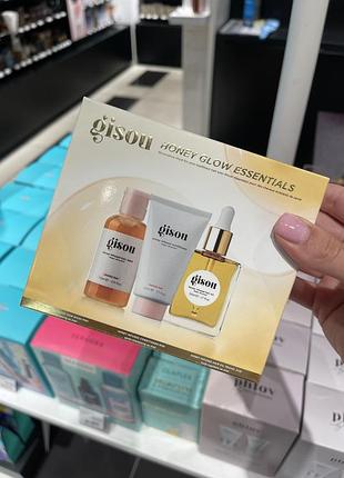 Giska honey set набір олійка масло для волосся шампунь кондиціонер