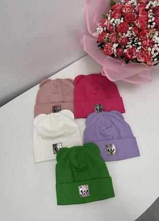 Шапка микки маус трикотаж