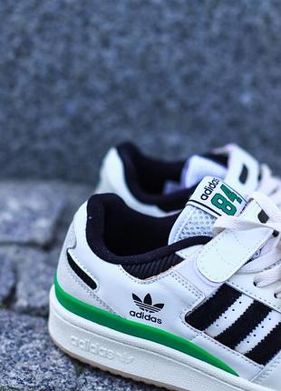 Кросівки adidas forum 84 low beige/green/black 6