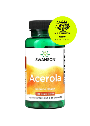 Swanson ацеролу, вітамін із 500 мг — 60 капсул/сша