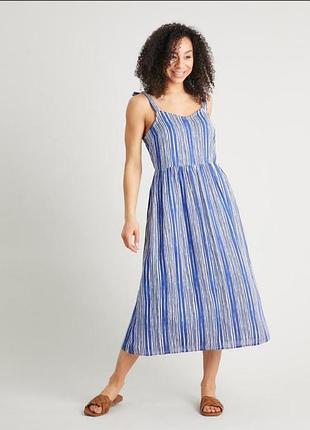 Красивый сарафан на лето из натуральной ткани