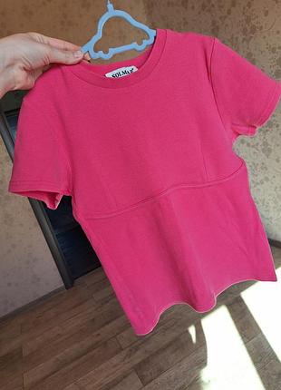 Футболка рубчик, размер xs-s