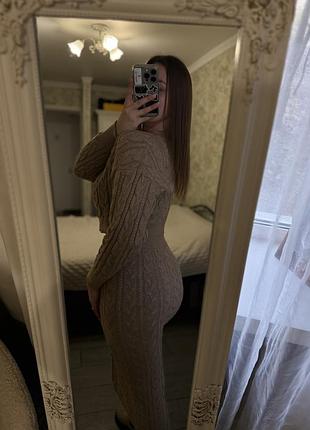 Комплект миди-юбка + кофточка, 4-6, s/m