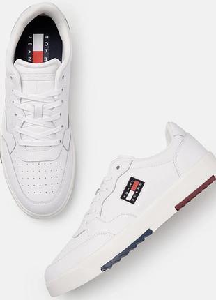 Мужские кроссовки tommy jeans retro ess 44 белые (12346115)