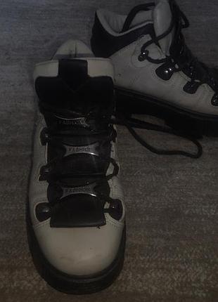 Кросівки черевики сірого кольору 37 розмір у стилі new rock