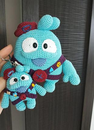Набор игрушка и брелок скуик брал старс
