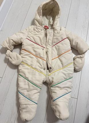 Весенний красивый комбинезон на девочку