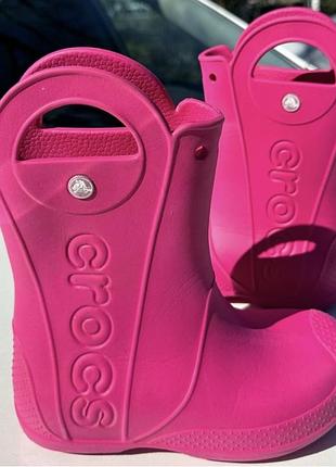 Резиновые сапоги crocs original j2