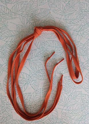 Шнуровки (шнурки) оранжевый