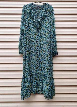 Продам нову нарядну шифонову сукню з підкладок, розмір 50-52.