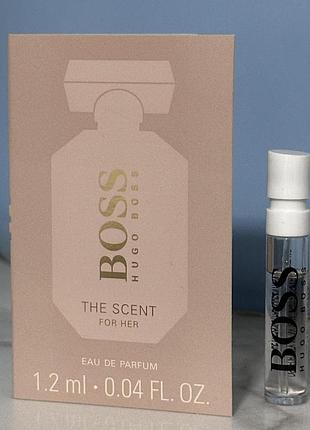 Оригінал пробник парфум парфумована вода hugo boss the scent for her