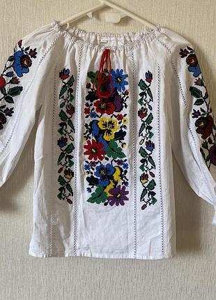 Вишиванка для дівчинки р.128