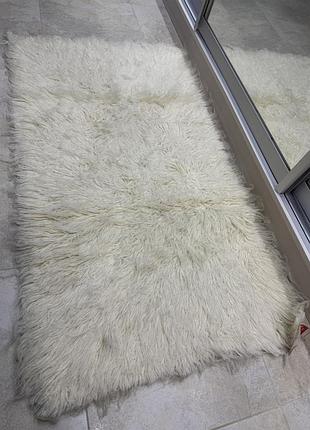 Ковер шерстяной натуральная овчина, flocato