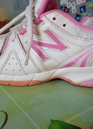 Фирменные кроссовки new balance р 35-22,5 см, кожа